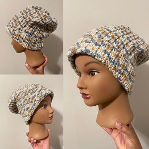 Multicolored Crochet Beanie